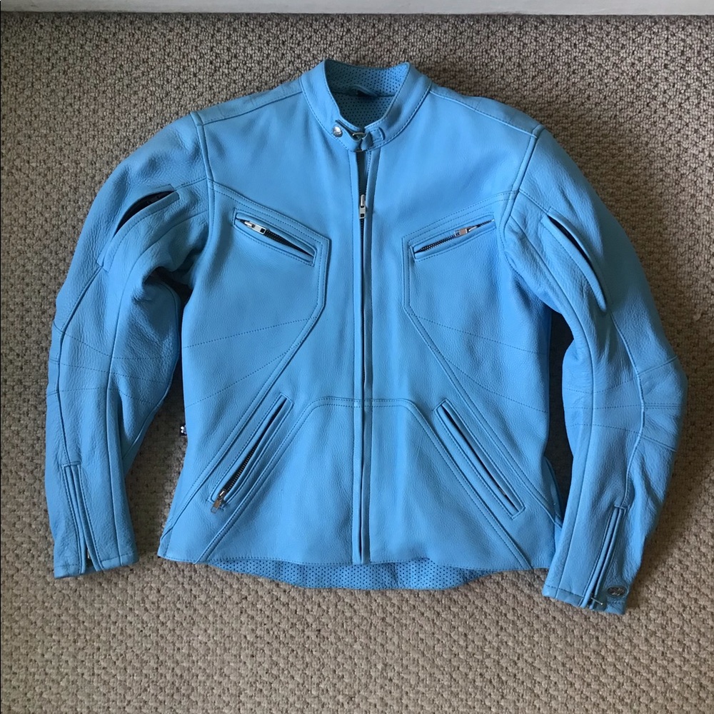Joe Rocket Girl Leather Motorcycle Jacket